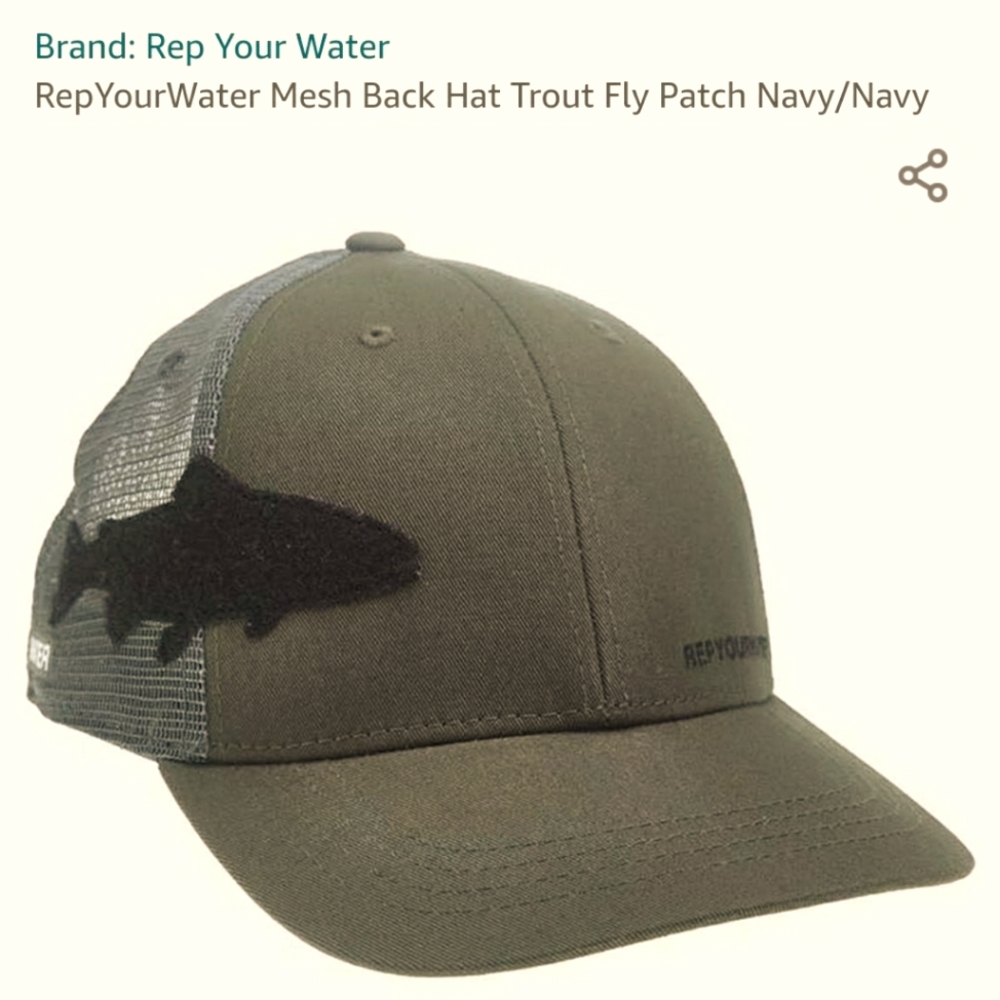 Rep Your Water snapback hat